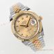 EW Factory Best Copy Rolex 18K gold Datejust 41 Cal.3235 Golden with Diamonds (2)_th.jpg